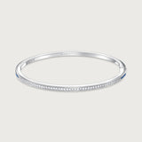 The Journey Bracelet Diamond and Blue Sapphire in 18K White Gold