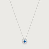 The Alice Blue Sapphire and Diamond Sphère in 18K White Gold