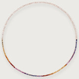 The Tennis Necklace Dusk & Dawn