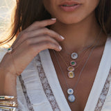 The Alice Blue Opal and Diamonds Eclipse in 18K White Gold