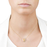 The Alice Multi Colour Eclipse in 18K Yellow Gold