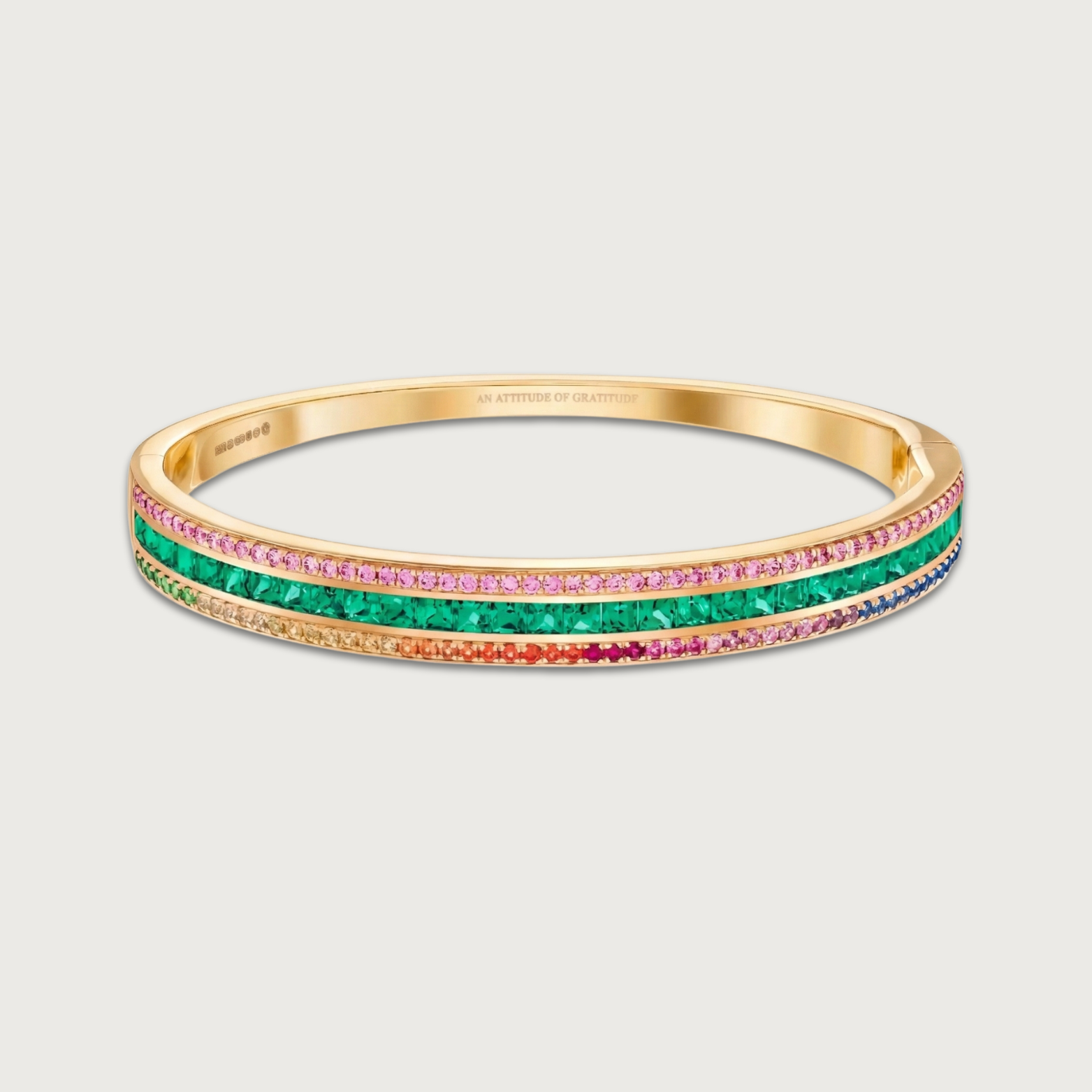 The Union Bracelet Emerald Radiant