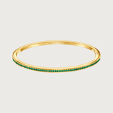 The Journey Bracelet Emerald in 18K Rose Gold