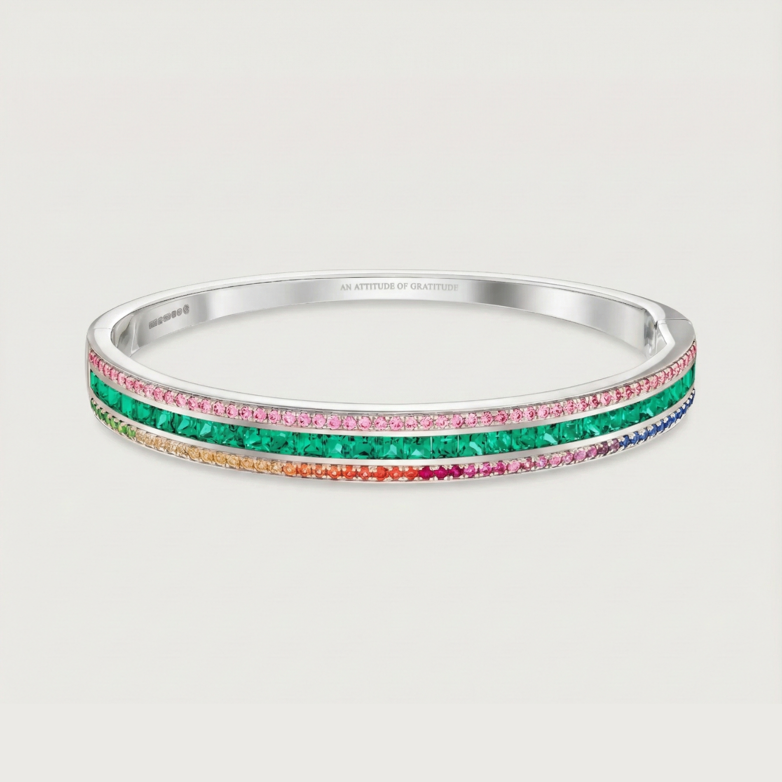 The Union Bracelet Emerald Radiant