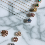 My Universe Clip Earrings Yellow Sapphire and Diamonds in 18K Yellow Gold