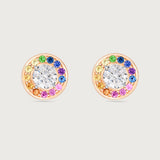 The Halos Rainbow in 18K Rose Gold