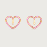 The Heart Halo Pink Sapphires