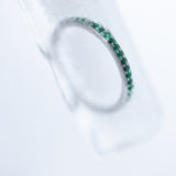 The Journey Ring Diamond and Emerald