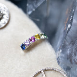 The Journey Hoops Pastel Rainbow