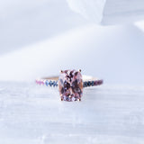 The Chroma Pink Tourmaline Cocktail Ring