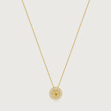 My Universe Necklace and Hand-Chain Yellow Sapphire and Diamonds in 18K Yellow Gold