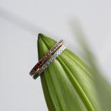 The Journey Ring Diamond and Rainbow in 18K Rose Gold