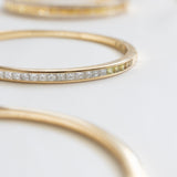 The Ortus Bracelet Diamond and Yellow Sapphire in 18K Yellow Gold