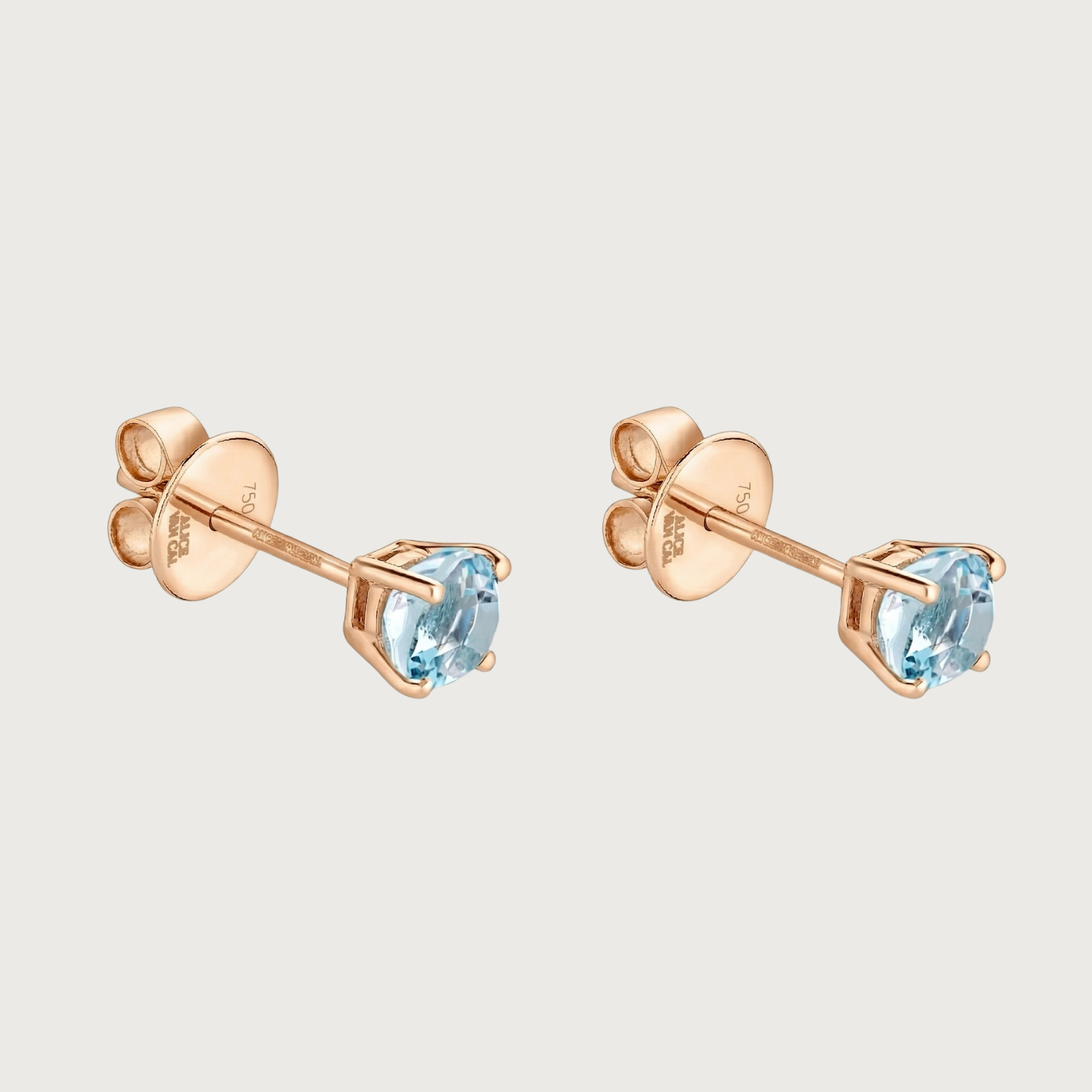 Studs Blue Topaz Amelia Windsor Collection