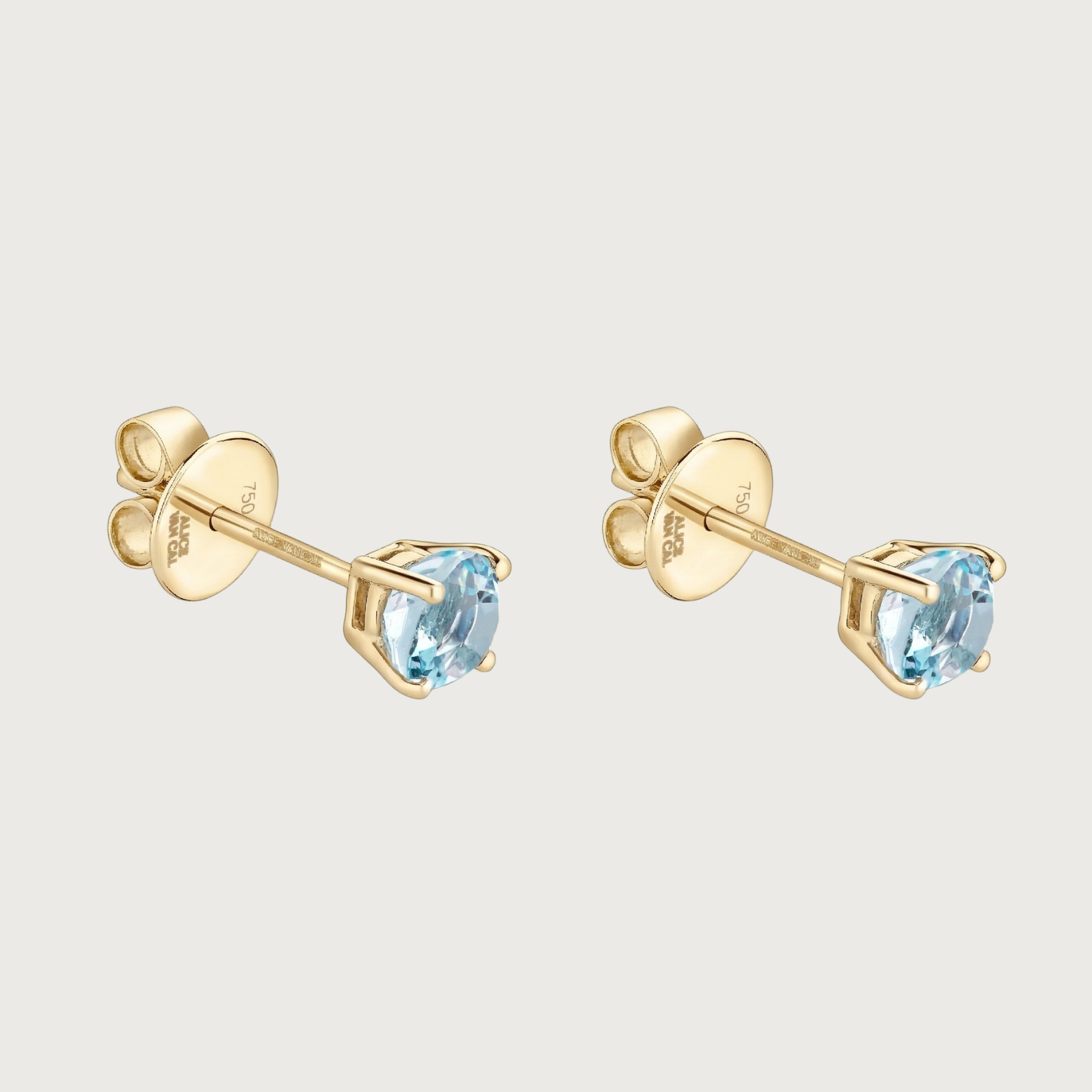 Studs Blue Topaz Amelia Windsor Collection
