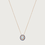 The Alice Blue Opal, Aquamarine and Blue Sapphire Eclipse