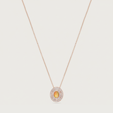 The Alice White Opal Cabochon and Diamonds Eclipse