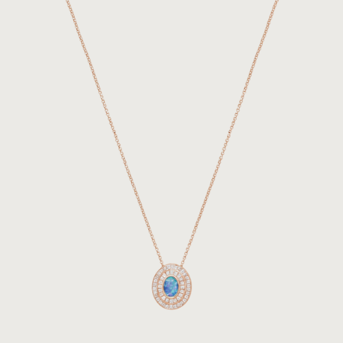 The Alice Blue Opal and Diamonds Eclipse