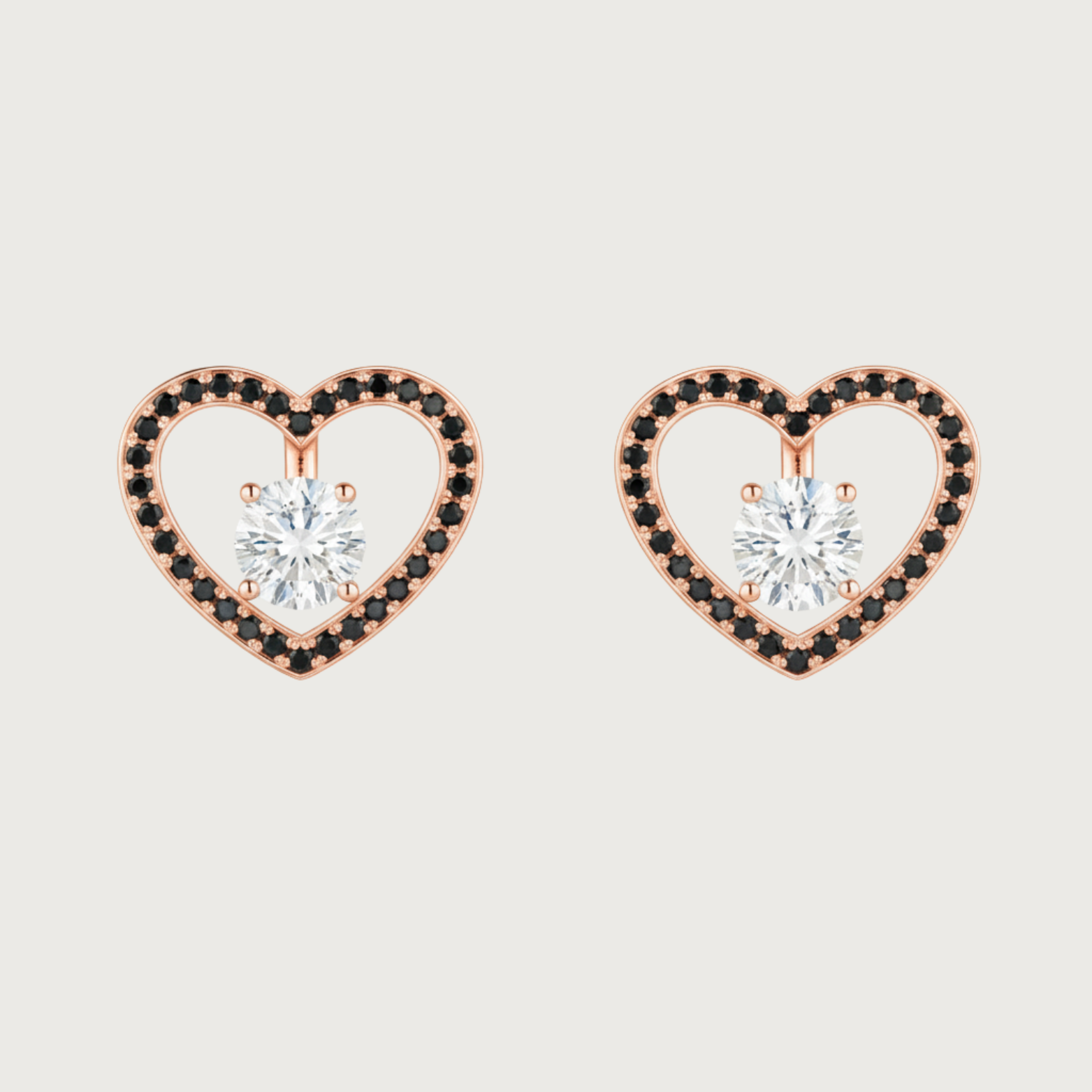 The Heart Halo Black Diamond