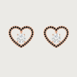 The Heart Halo Black Diamond