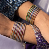 The Union Bracelet Rainbow in 18K Rose Gold