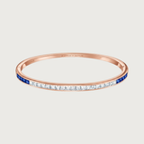 The Ortus Bracelet Diamond and Blue Sapphire