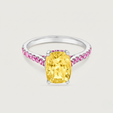 The Chroma Yellow Sapphire Cocktail Ring