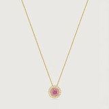 My Universe Necklace and Hand-Chain Pink Sapphire and Diamonds