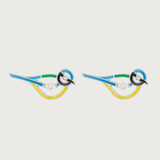 The Blue Tit Halo Amelia Windsor Collection