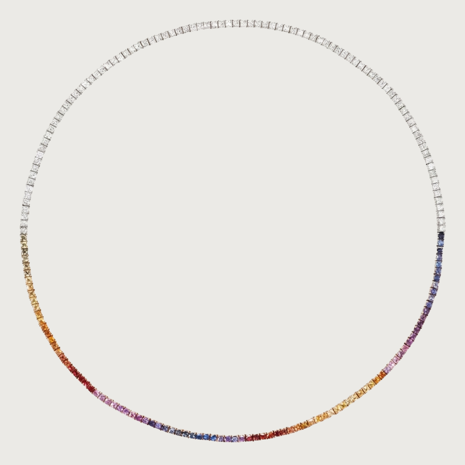 The Tennis Necklace Dusk & Dawn