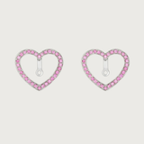 The Heart Halo Pink Sapphires