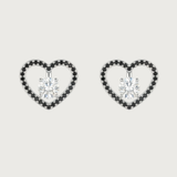 The Heart Halo Black Diamond