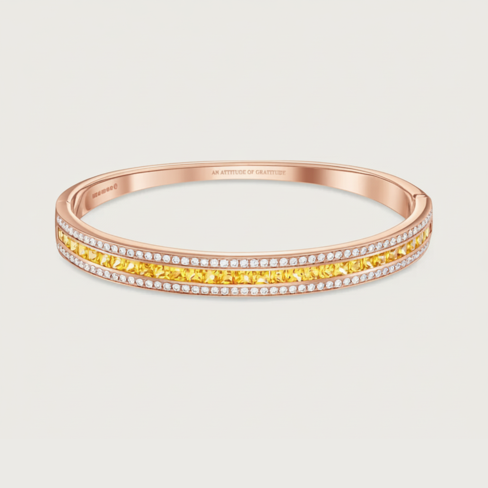 The Union Bracelet Yellow Sapphire