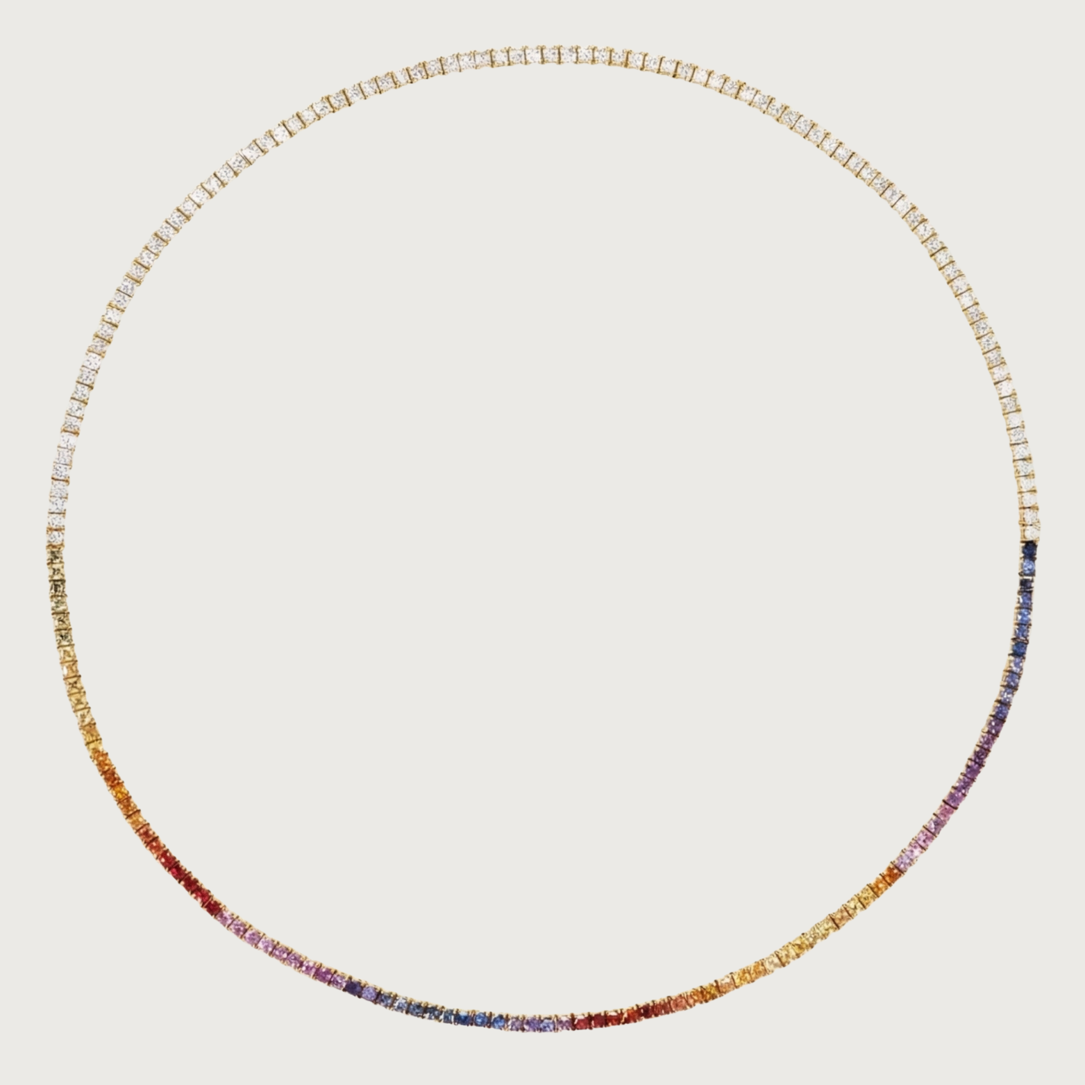 The Tennis Necklace Dusk & Dawn