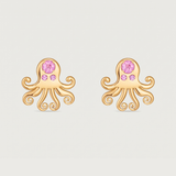 The Octopus Pink Sapphire Halo