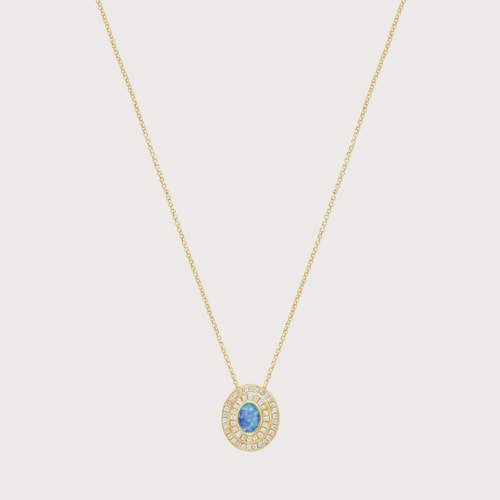 The Alice Blue Opal and Diamonds Eclipse
