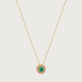 The Alice Emerald and Pink Sapphire Sphère
