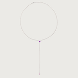 The Anima Amethyst Heart Necklace