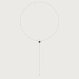 The Anima Round Emerald Necklace