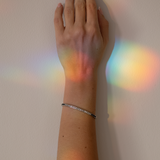 The Ortus Bracelet Diamond and Pink Sapphire in 18K Rose Gold