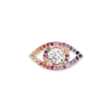 The Eye Halo Rainbow in 18K Rose Gold