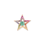The Star Halo Rainbow in 18K Rose Gold
