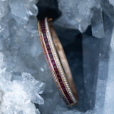 The Union Radiant Ruby Rainbow in 18K Rose Gold