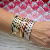 The Union Bracelet Rainbow in 18K Rose Gold