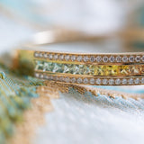 The Union Bracelet Rainbow in 18K Yellow Gold