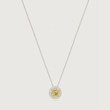 My Universe Necklace and Hand-Chain Yellow Sapphire and Diamonds