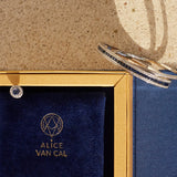 The Union Bracelet Blue Sapphire in 18K White Gold