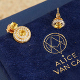 The Alice Yellow Sapphire and Diamond Sphère