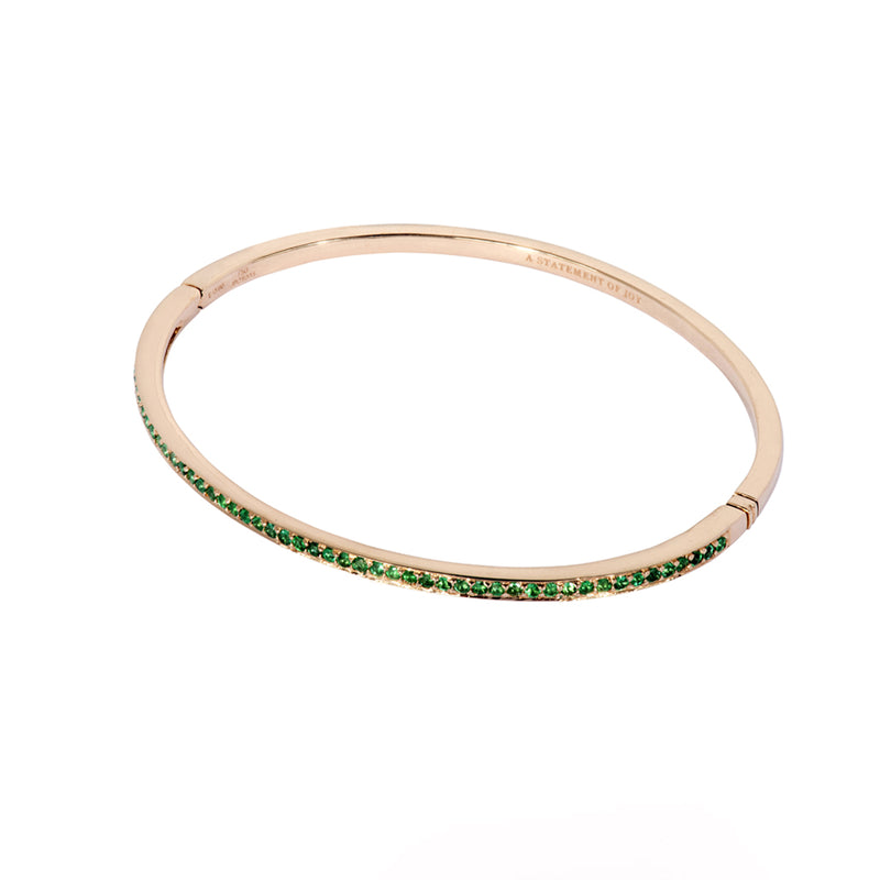 The Emerald Journey Bracelet in Rose Gold