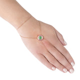 The Alice Emerald and Pink Sapphire Sphère